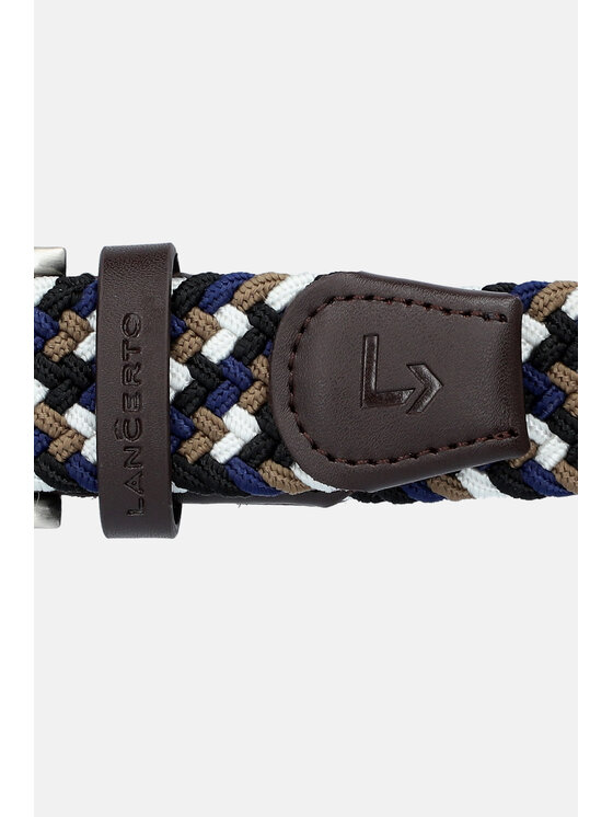 Lancerto Lancerto Pasek Męski Pleat PS090124000004 Kolorowy