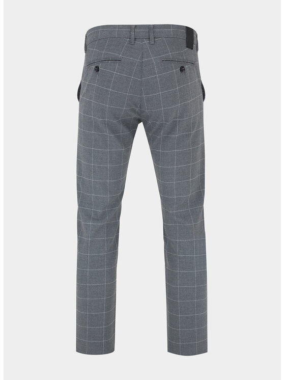 Pako Lorente Pako Lorente Spodnie materiałowe P22SF-WX-019 Szary Classic Fit