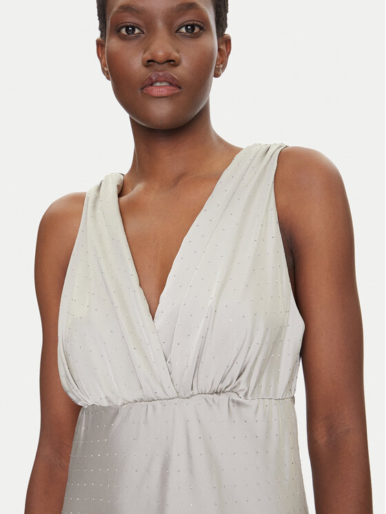 Dixie Dixie Rochie de seară AICHJMVA Argintiu Regular Fit