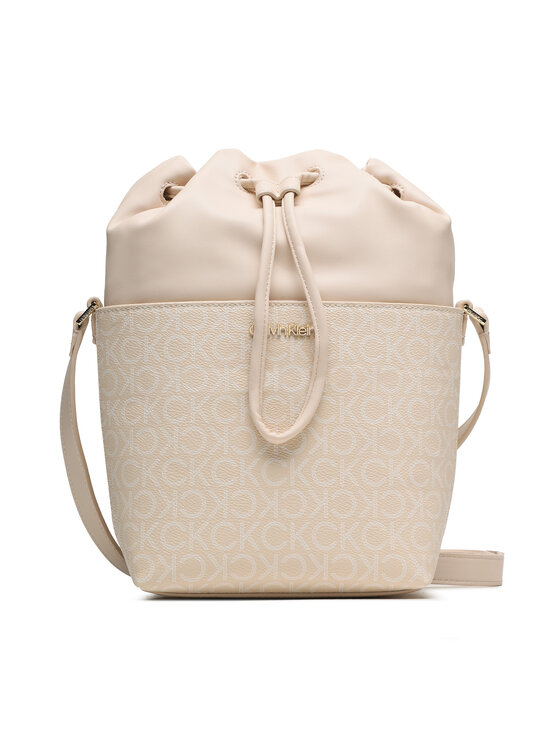 Geantă Calvin Klein Must Bucket Bag Sm Mono K60K609390 0F4