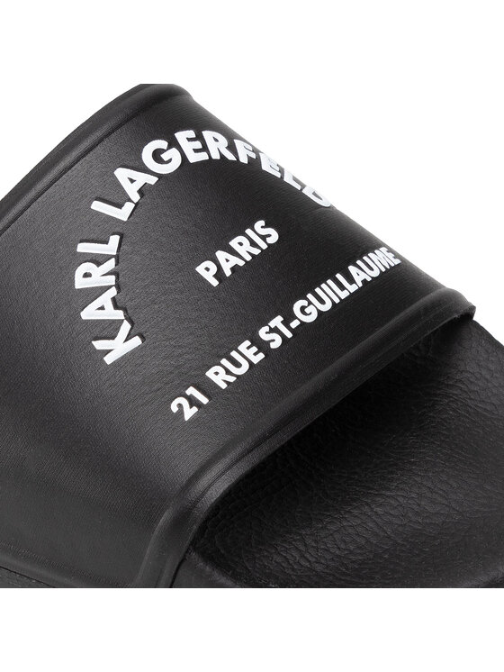 KARL LAGERFELD KARL LAGERFELD Natikače KL70008 Crna