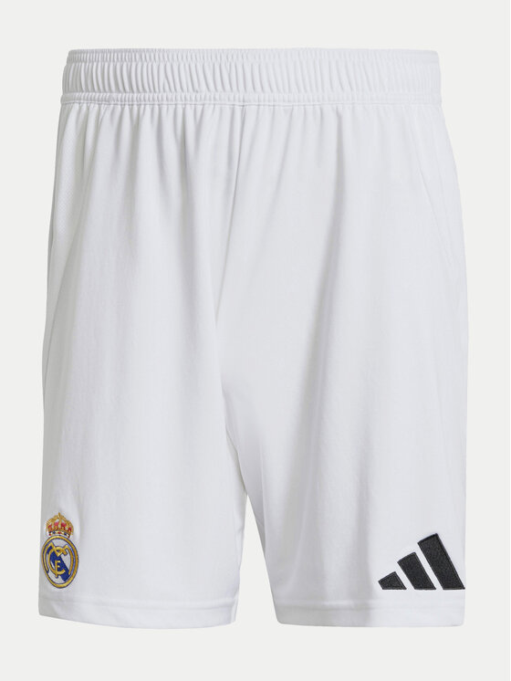 adidas adidas Pantaloni scurți sport Real Madrid 24/25 Home IU5008 Alb Regular Fit