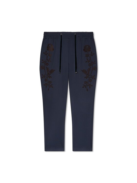 Fiorella Rubino Fiorella Rubino Pantaloni di tessuto P888L002560N034 Blu Regular Fit