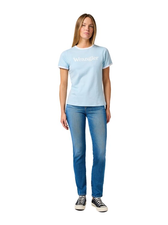 Wrangler Wrangler Jeansy 112362300 Niebieski Slim Fit