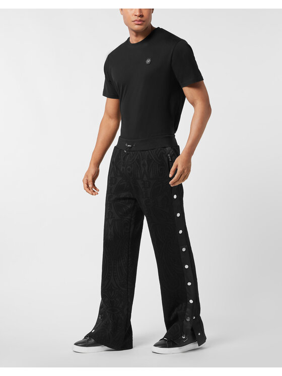 PHILIPP PLEIN PHILIPP PLEIN Spodnie dresowe 25989 Czarny Jogger Fit