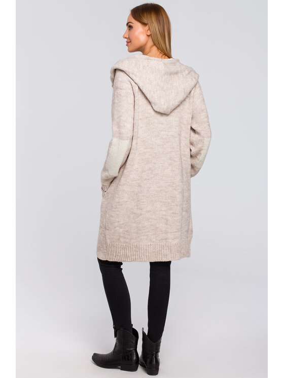 Made of Emotion Made of Emotion Cardigan M474 Beige Custom Fit
