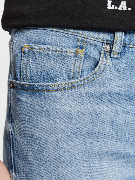 Guess Guess Дънки James M3GA14 D4Z62 Син Relaxed Fit