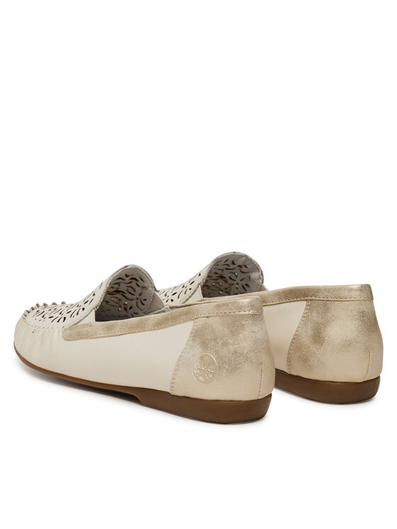 Rieker Rieker Mocassini L6350-60 Beige