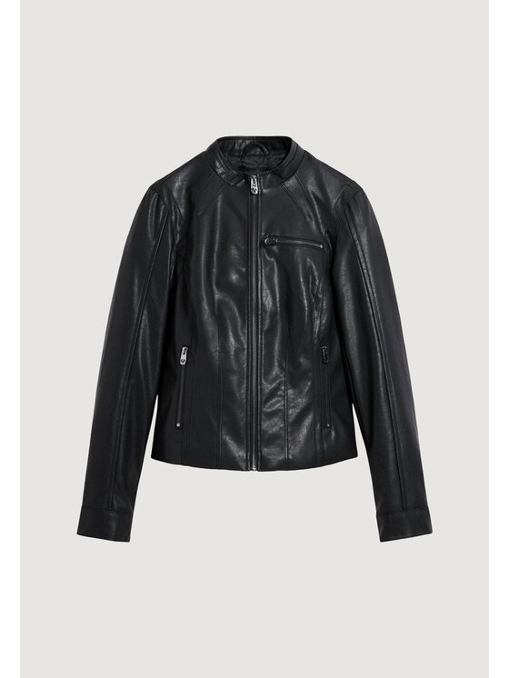 Desigual Desigual Μπουφάν μεταβατικό CHAQ_DANNY Μαύρο Casual Fit