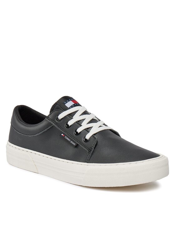 Tommy Jeans Tommy Jeans Tenisice Tjm Vulc. Skate Derby Ess EM0EM01400 Crna