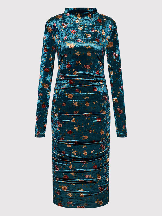 Guess Guess Ежедневна рокля Carmela W1BK16 KATV0 Тъмносин Slim Fit