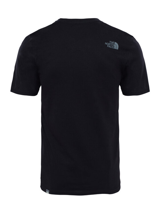 The North Face The North Face T-Shirt Easy NF0A2TX3 Czarny Regular Fit