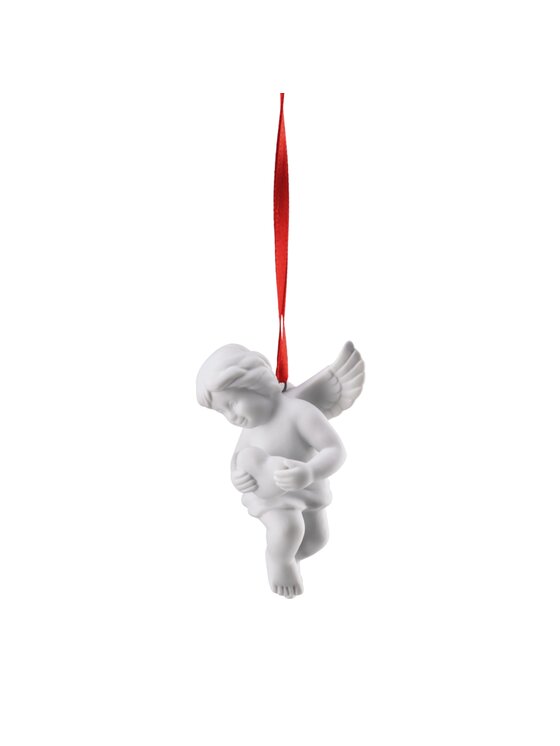 Rosenthal Rosenthal Figurka Anioł zawieszka z sercem Biały