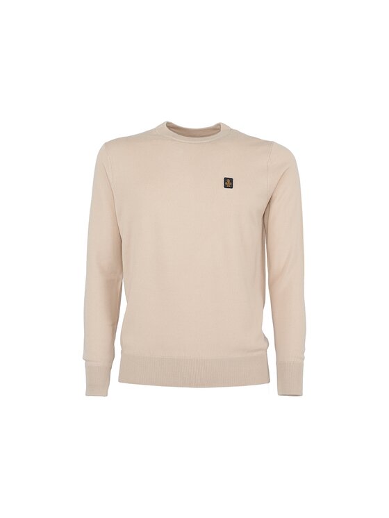 RefrigiWear RefrigiWear Maglione M26908-A00140 Beige Regular Fit