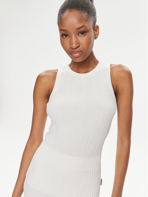 HUGO Hugo Top Sareple 50514301 Écru Slim Fit
