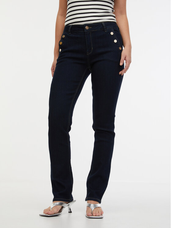 Orsay Orsay Jeansy 1000256D0133__36 Niebieski Regular Fit