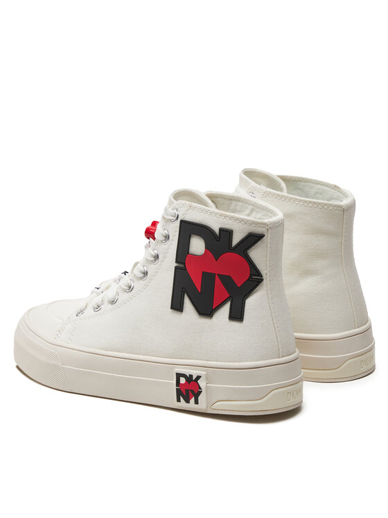 DKNY DKNY Sneakers aus Stoff K2478753 Weiß