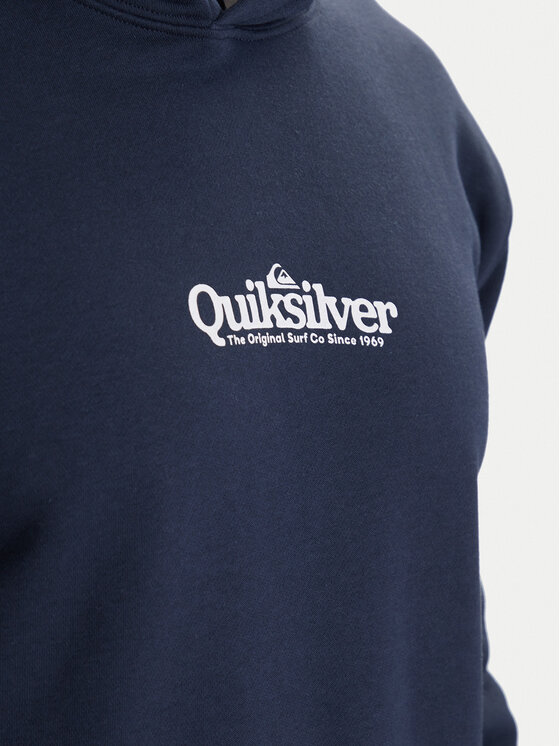 Quiksilver Quiksilver Majica dugih rukava Fineline EQYFT05198 Tamnoplava Regular Fit