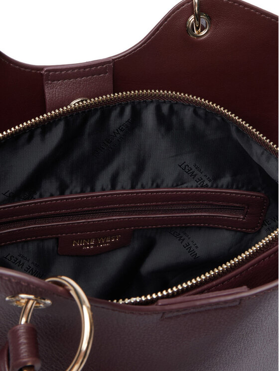 Nine West Nine West Τσάντα EO-HIDDEN CHARM-LDA9444 Μπορντό