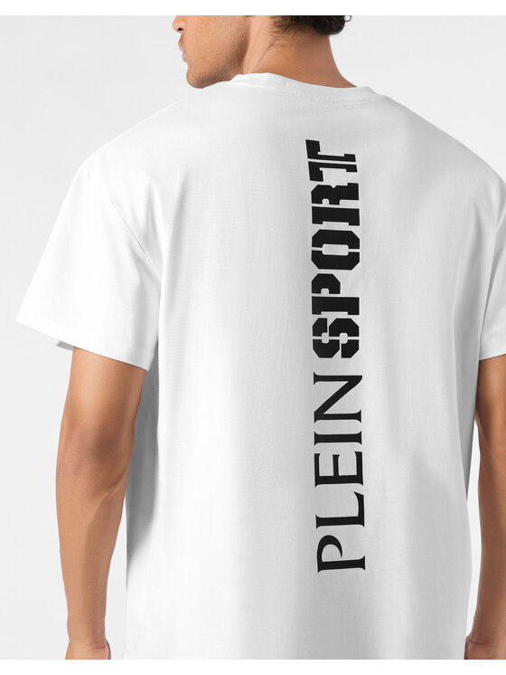 Plein Sport Plein Sport T-Shirt 28475 Biały Regular Fit