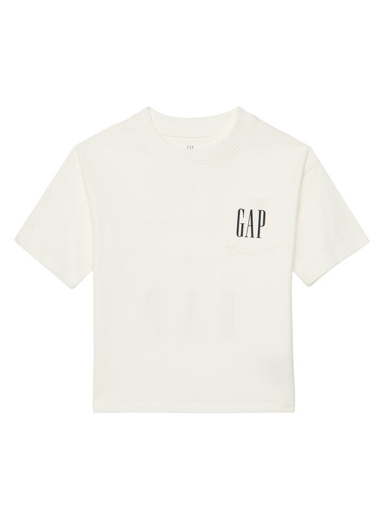 Gap Gap Tricou 745250-01 Alb Regular Fit