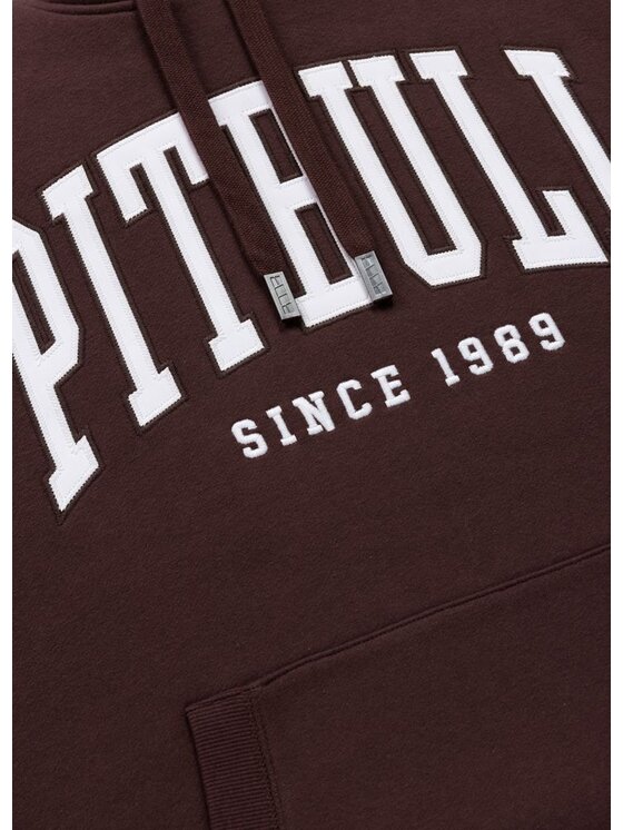 PITBULL PITBULL Bluza NORTON Bordowy Regular Fit