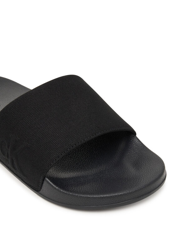 Calvin Klein Calvin Klein Plätud Ess Slide Hf Side Logo Cv HM0HM02227 Must