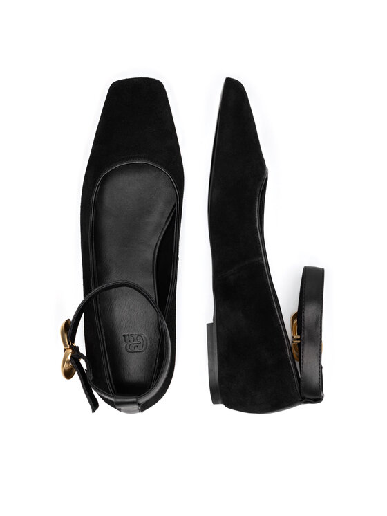 GINO ROSSI Gino Rossi Baleríny ALISE-2 Černá