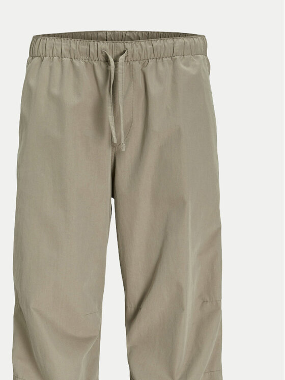 Jack & Jones Jack & Jones Spodnie materiałowe Parachute 12260931 Beżowy Loose Fit