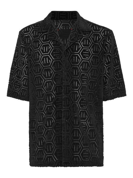 PHILIPP PLEIN PHILIPP PLEIN Košeľa 24349 Čierna Regular Fit