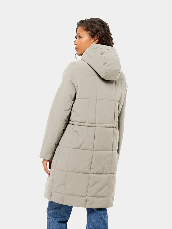 Jack Wolfskin Jack Wolfskin Зимно яке White Frost Parka 1207361 Сив Regular Fit