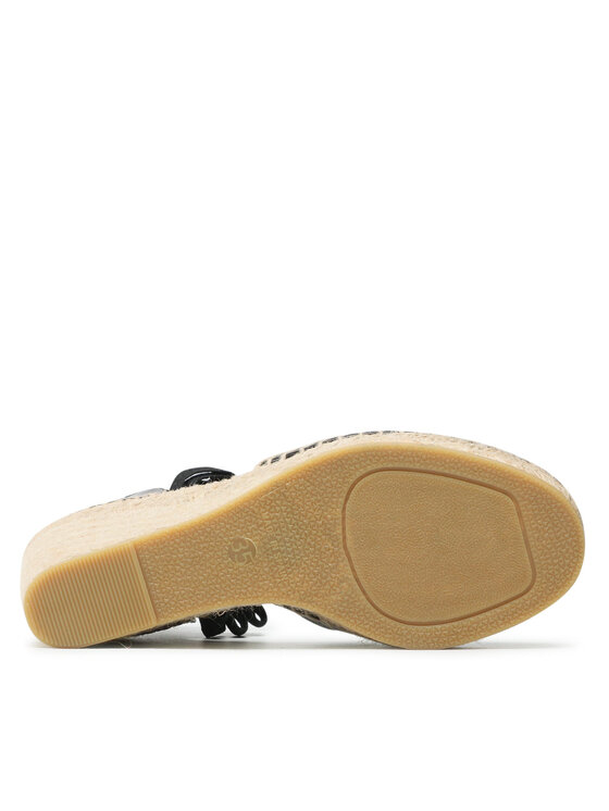 PINKO PINKO Espadrilky Patty Sandalo PE 22 BLKS1 1H211A Y86A Černá