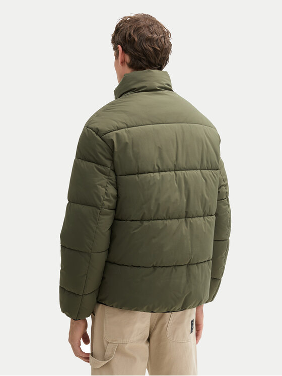 Tom Tailor Denim Tom Tailor Denim Zimné bundy 1041776 Zelená Relaxed Fit
