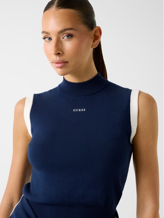 Guess Guess Maglione 181078 Blu Classic Fit