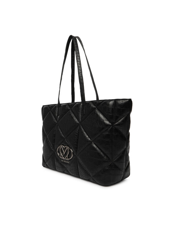 LOVE MOSCHINO LOVE MOSCHINO Ročna torba JC4120PP1PLF1000 Črna
