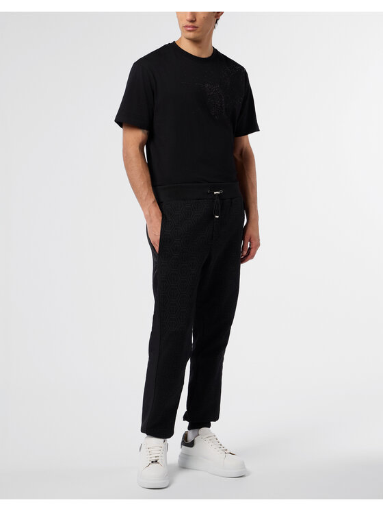 PHILIPP PLEIN PHILIPP PLEIN Spodnie dresowe 29715 Czarny Jogger Fit