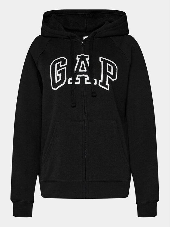 Gap Felpa 463503 02 Nero Regular Fit Modivo