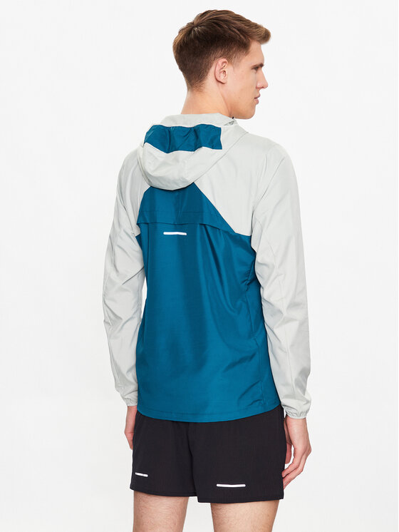Asics Asics Kurtka anorak Fujtrail 2011C382 Zielony Regular Fit