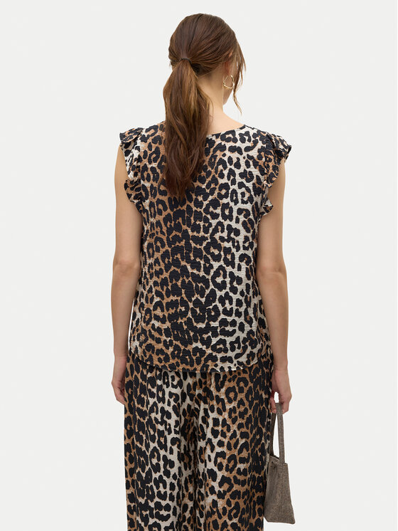 Vero Moda Vero Moda Szövet nadrág Josie 10303759 Barna Wide Leg