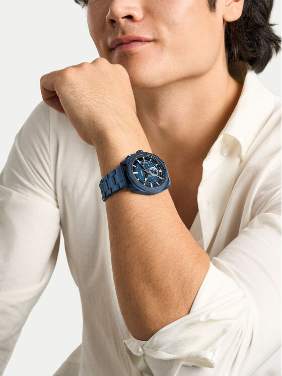 Fossil Fossil Ceas Machine Chrono FS6167 Bleumarin
