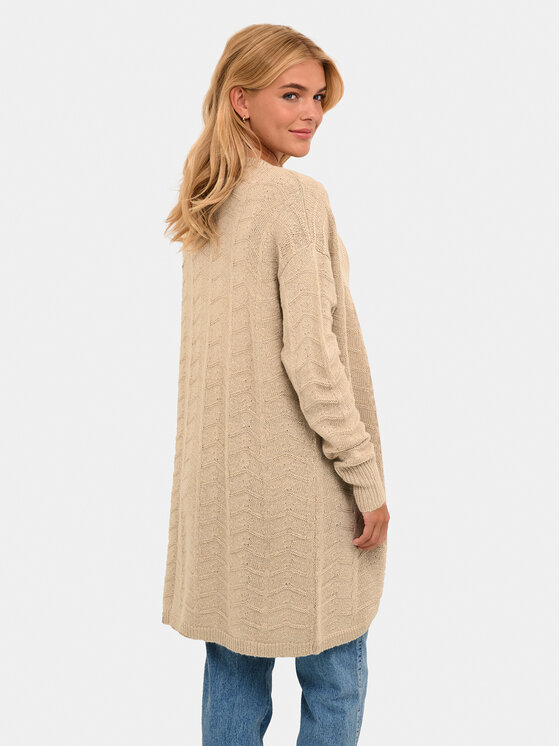 Kaffe Kaffe Cardigan Kaemria 10506359 Bej Regular Fit