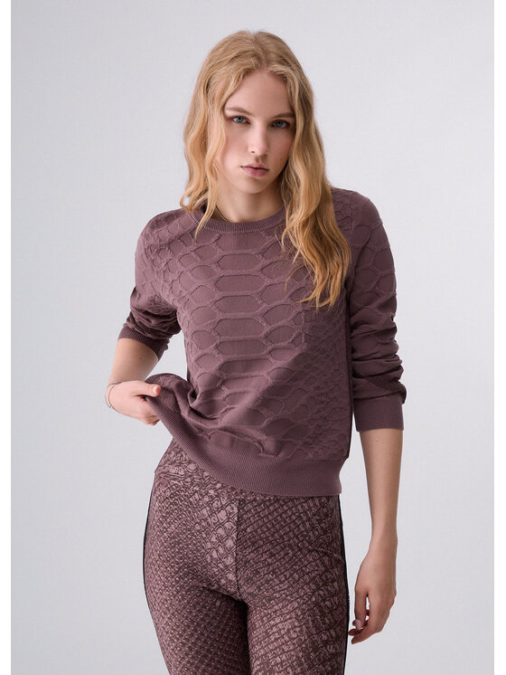 Liu Jo Liu Jo Felpa TF6183MS49I81409 Rosa Regular Fit