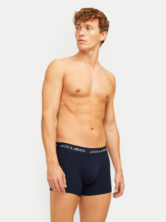 Jack&Jones Jack&Jones Σετ μποξεράκια 3 τμχ 12259093 Σκούρο μπλε