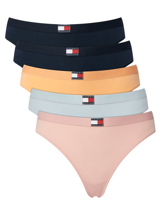 Tommy Hilfiger Tommy Hilfiger Σετ στρινγκ UW0UW05642 Έγχρωμο