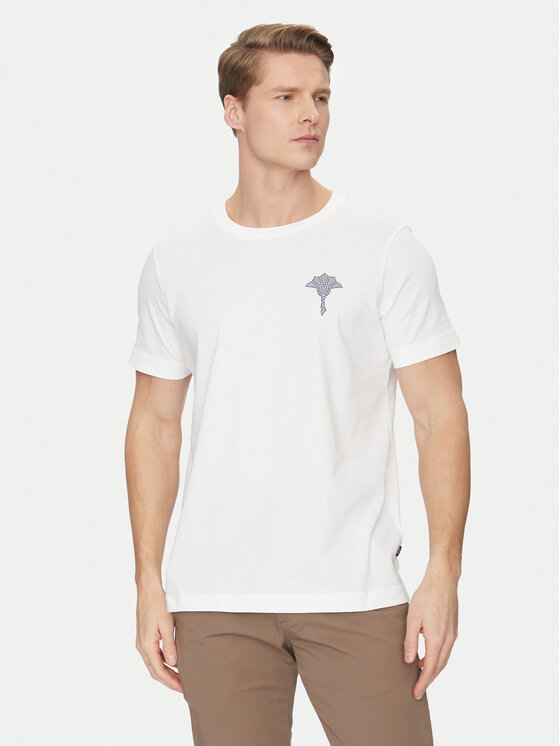JOOP! JOOP! Tricou 17 JJ-03Brisko 10017941 30044674 Alb Regular Fit