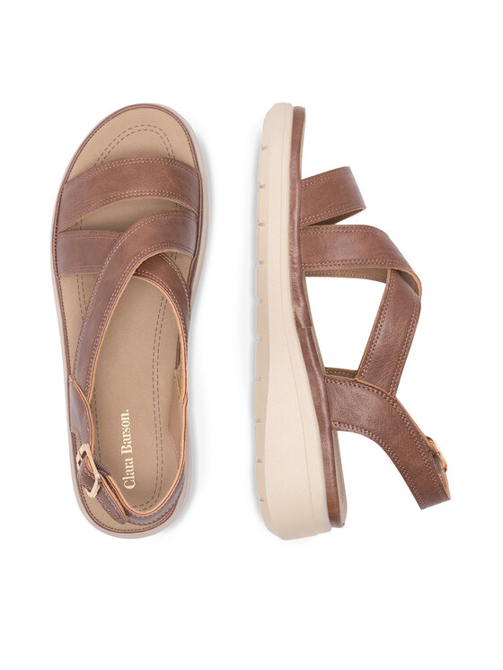 Clara Barson Clara Barson Sandalen WYL0510-02 Braun