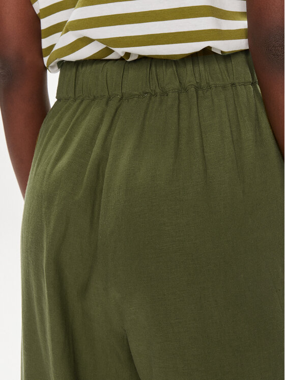 Tamaris Apparel Tamaris Apparel Spodnie materiałowe Cognin TAW0569 Zielony Relaxed Fit