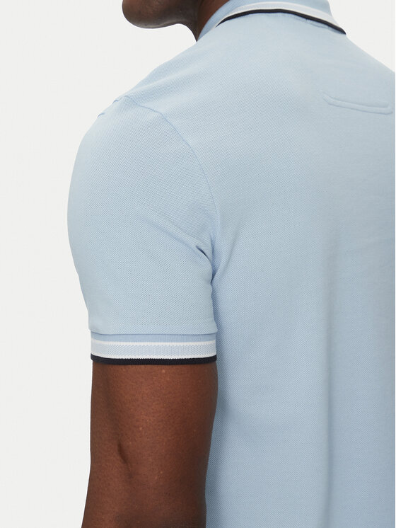 BOSS BOSS Polo Paddy 50469055 Błękitny Regular Fit