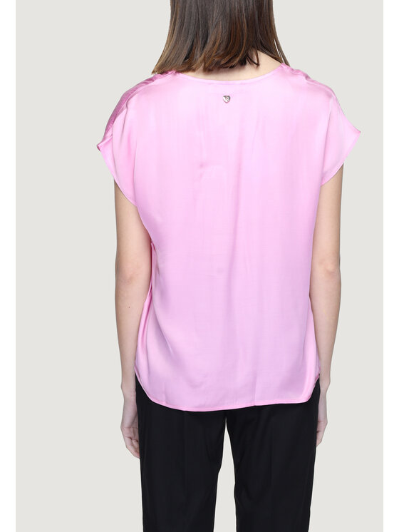 Rinascimento Rinascimento Blusa CFC0117287003 Rosa Short Fit