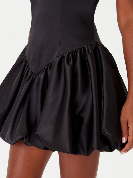 Bardot Bardot Koktélruha Oria Bubble 60001DB Fekete Regular Fit